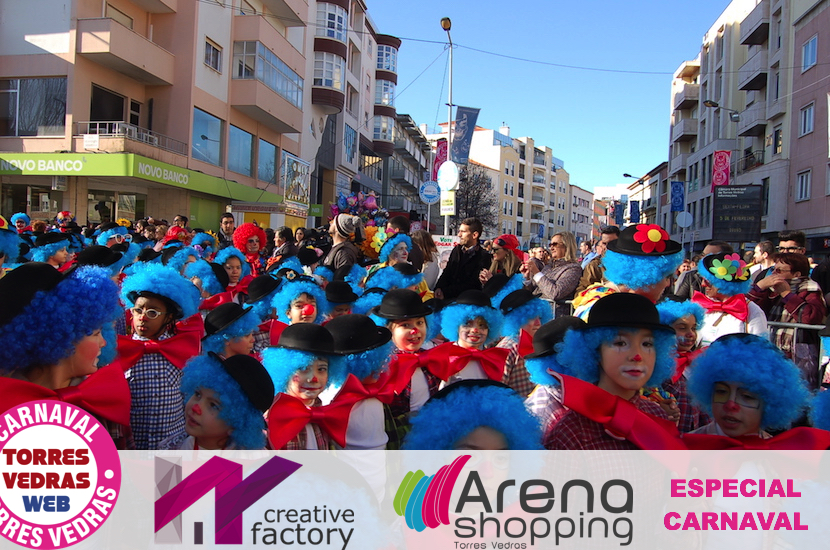 Carnaval de Torres Vedras arranca com 8200 crianças no Corso Escolar