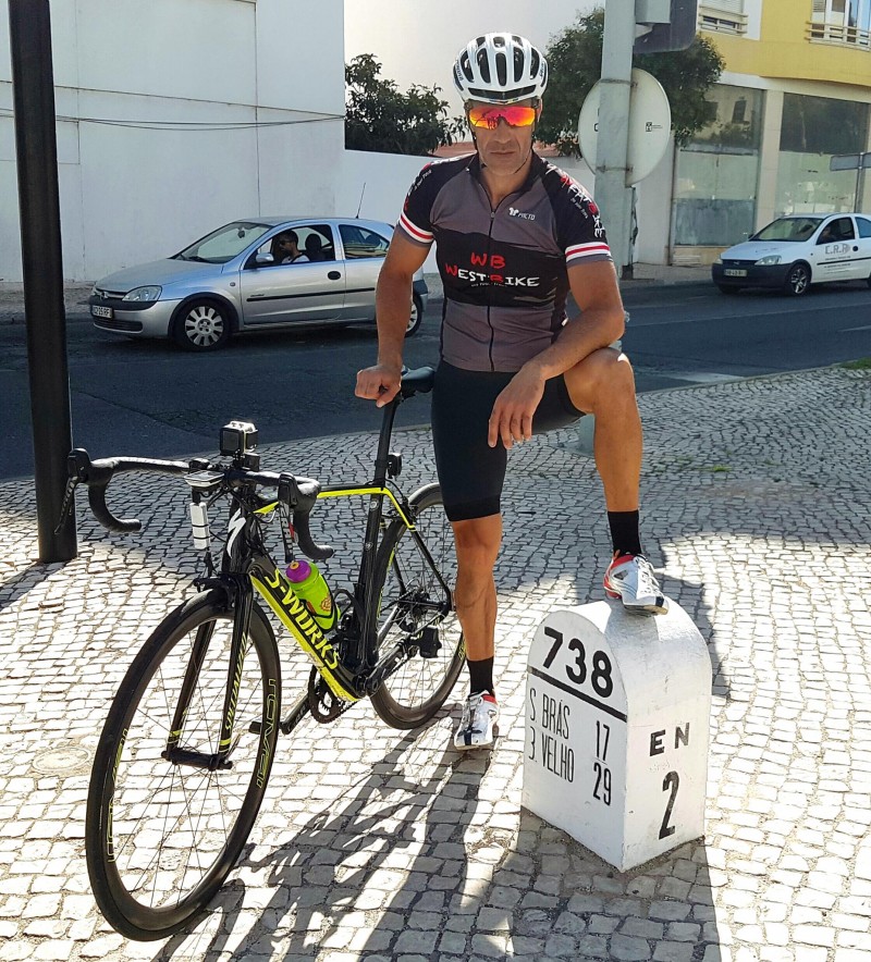 Paulo Almeida, o torreense que vai pedalar de Valência a Santa Cruz