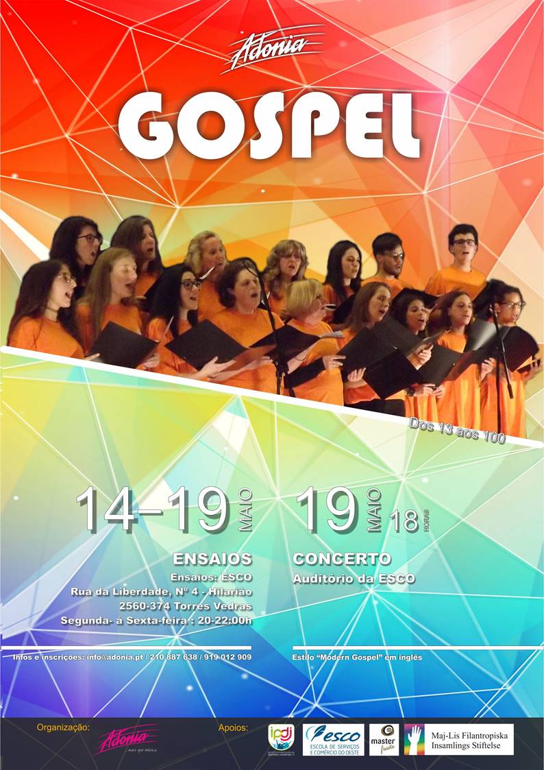 cartaz gospel