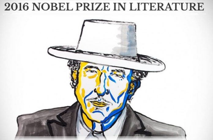 Prémio Nobel da Literatura para Bob Dylan