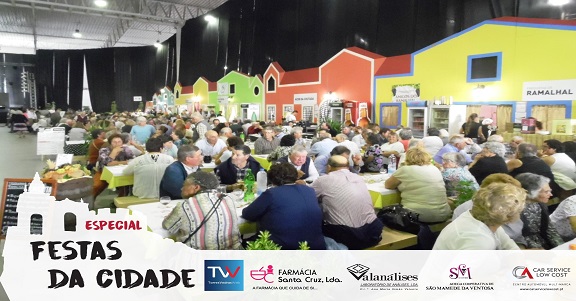 Festas da Cidade: almoço reúne 750 seniores nas tasquinhas