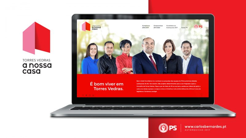 Autárquicas 2017 - PS apresenta website