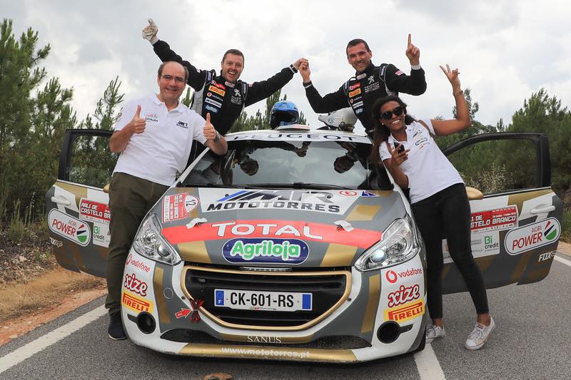 Pedro Antunes vence a Peugeot Rally Cup Ibérica no Rali de Castelo Branco
