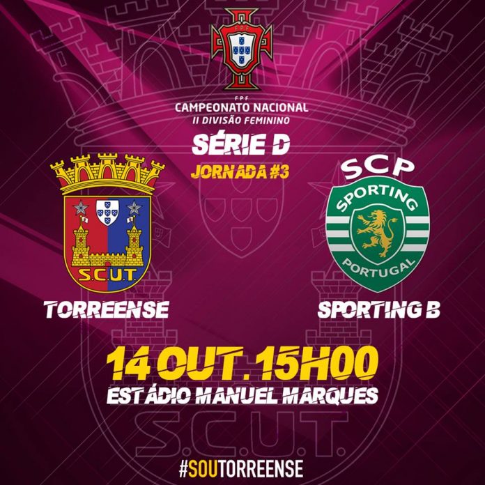 Equipa sénior de Futebol Feminino do Torreense vai defrontar o Sporting Clube de Portugal