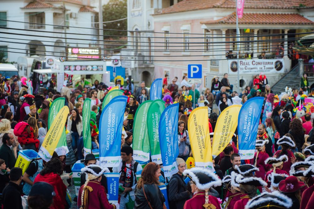 Foram recolhidas 13 toneladas de resíduos durante o Carnaval de Torres Vedras
