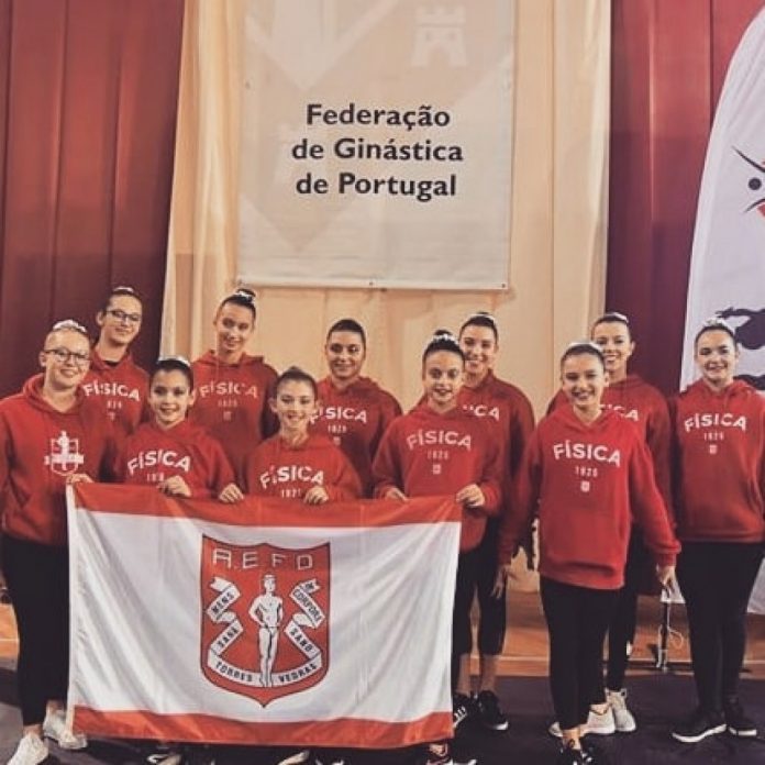 Física participou na Taça de Portugal jovem de Ginástica Acrobática