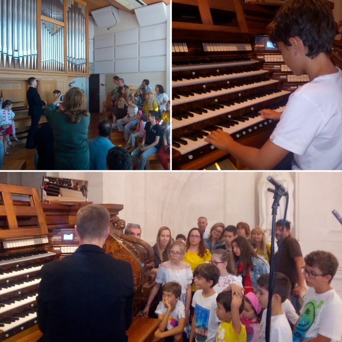 Escola de Música da Física visitou órgãos do Santuário de Fátima
