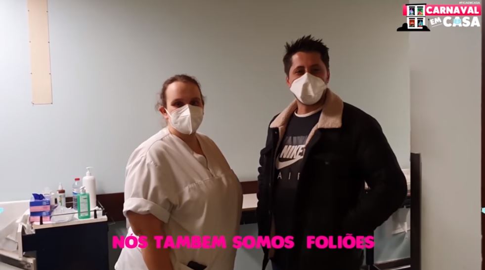 Vídeo: A mensagem dos profissionais de saúde do Hospital de Torres Vedras aos foliões